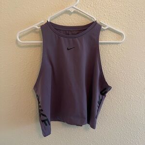 Nike dri- fit Women's Lavender Tank Top